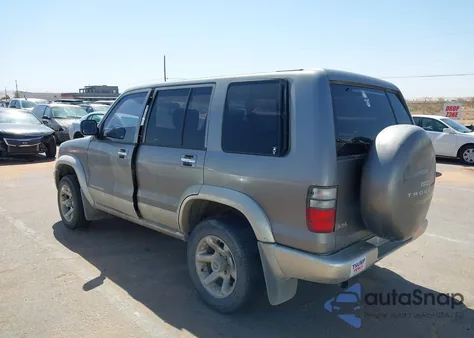 2001 Isuzu Trooper from USA, damaged, VIN JACDS58X717J02087